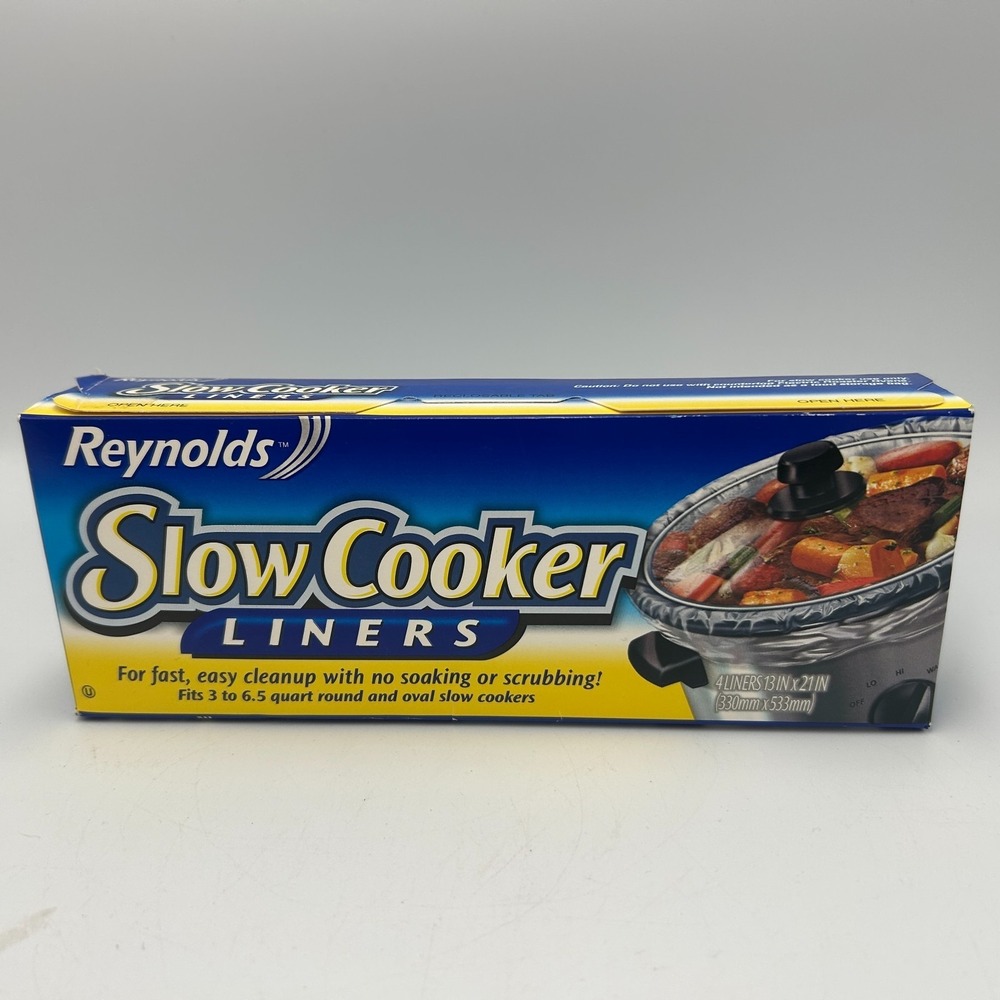 Reynolds Kitchens Slow Cooker Liners Regular Fits 3-6.5 Quarts 4‎ Count 2011